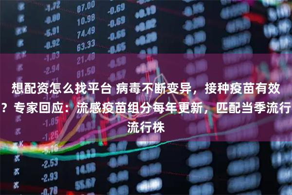 想配资怎么找平台 病毒不断变异,接种疫苗有效吗?专家回应:流感疫苗组分每年更新,匹配当季流行株